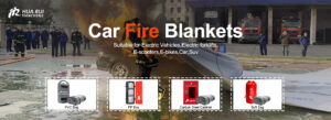 car fire blanket
